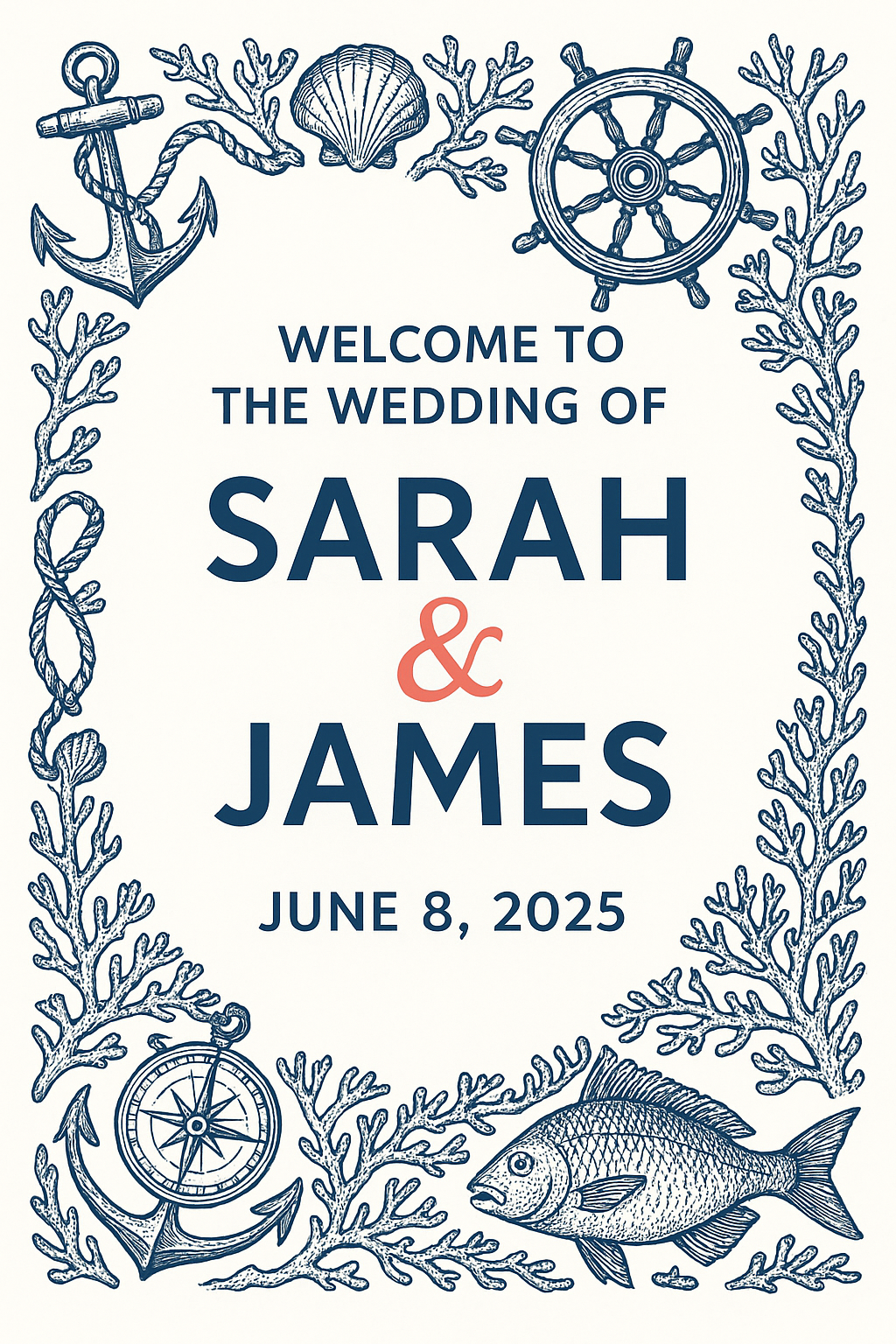 Example wedding sign 4