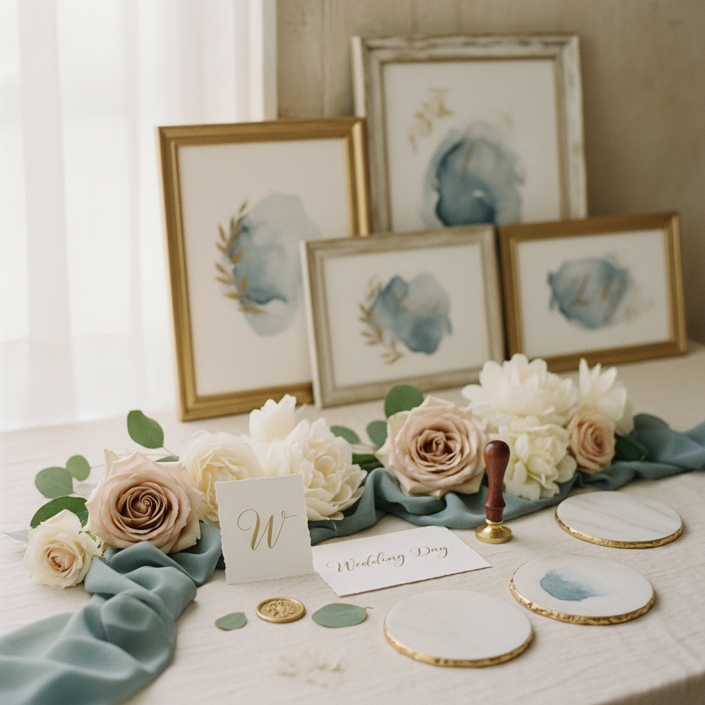 Dusty Blue Wedding Signs: 50+ Elegant Ideas for Your Big Day